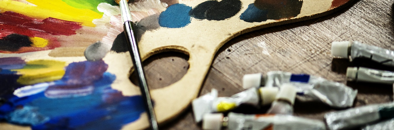 Painter's color palette